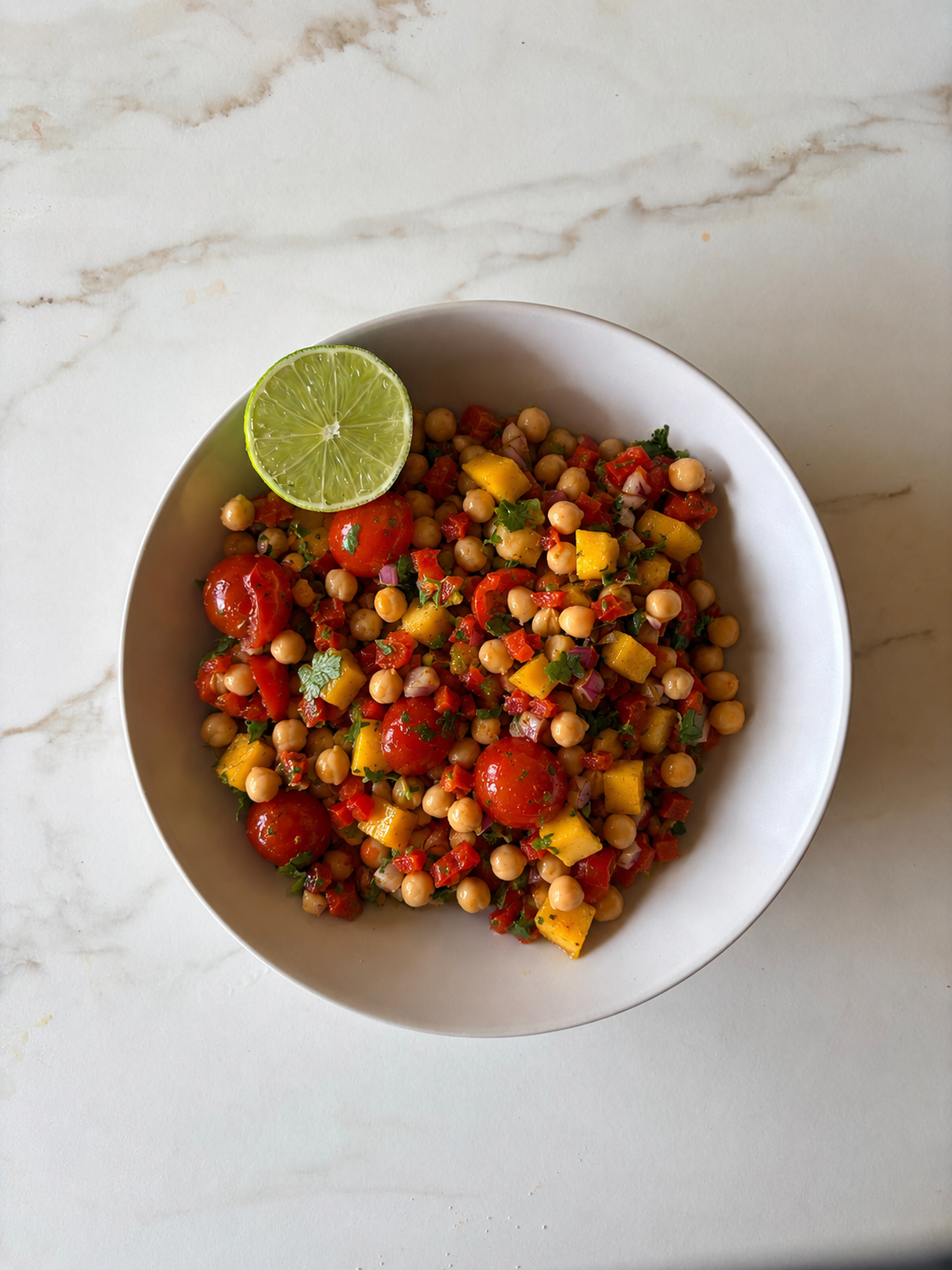 Mango & Spiced Chickpea Salad