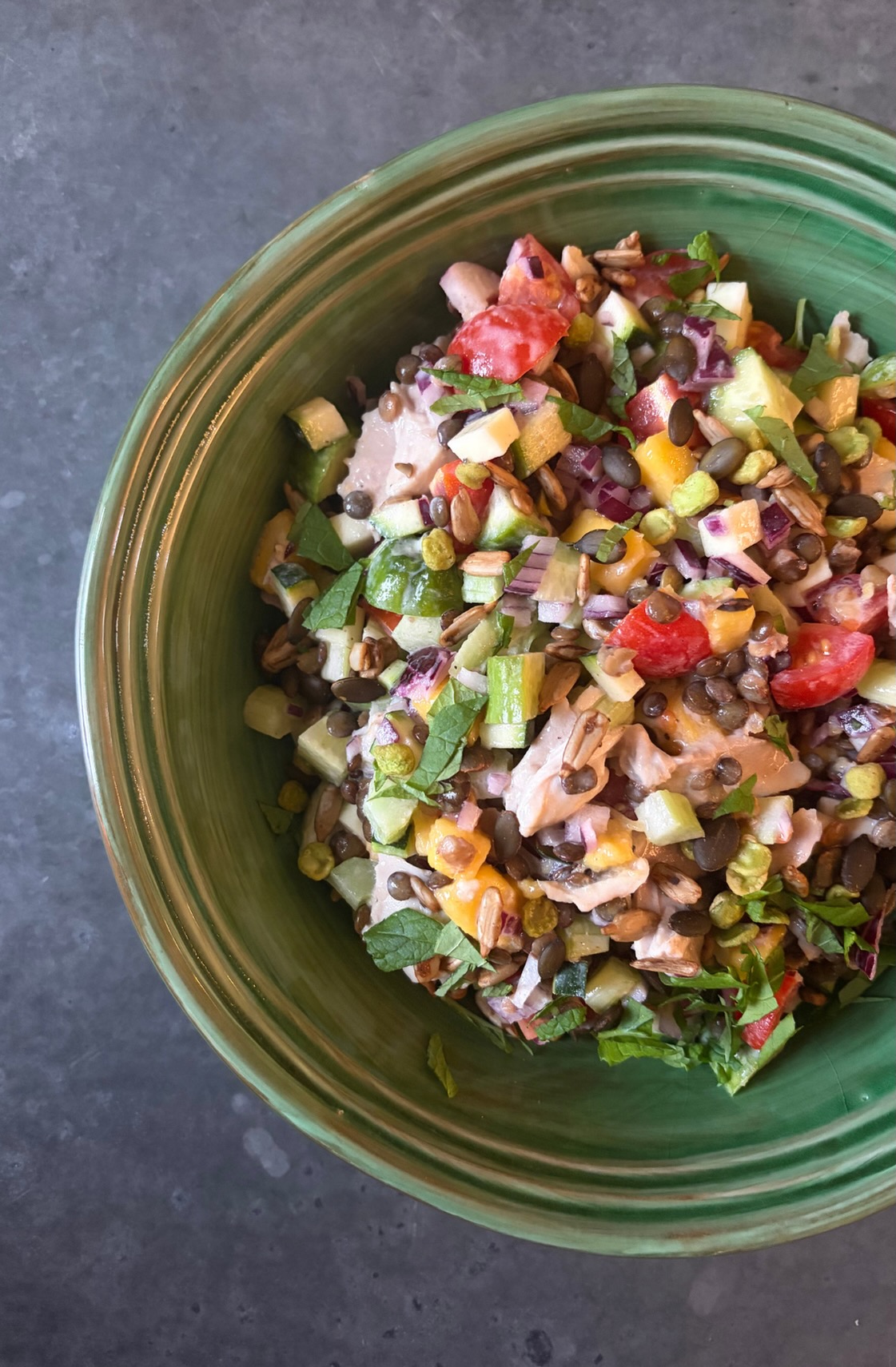 Chicken & mango salad