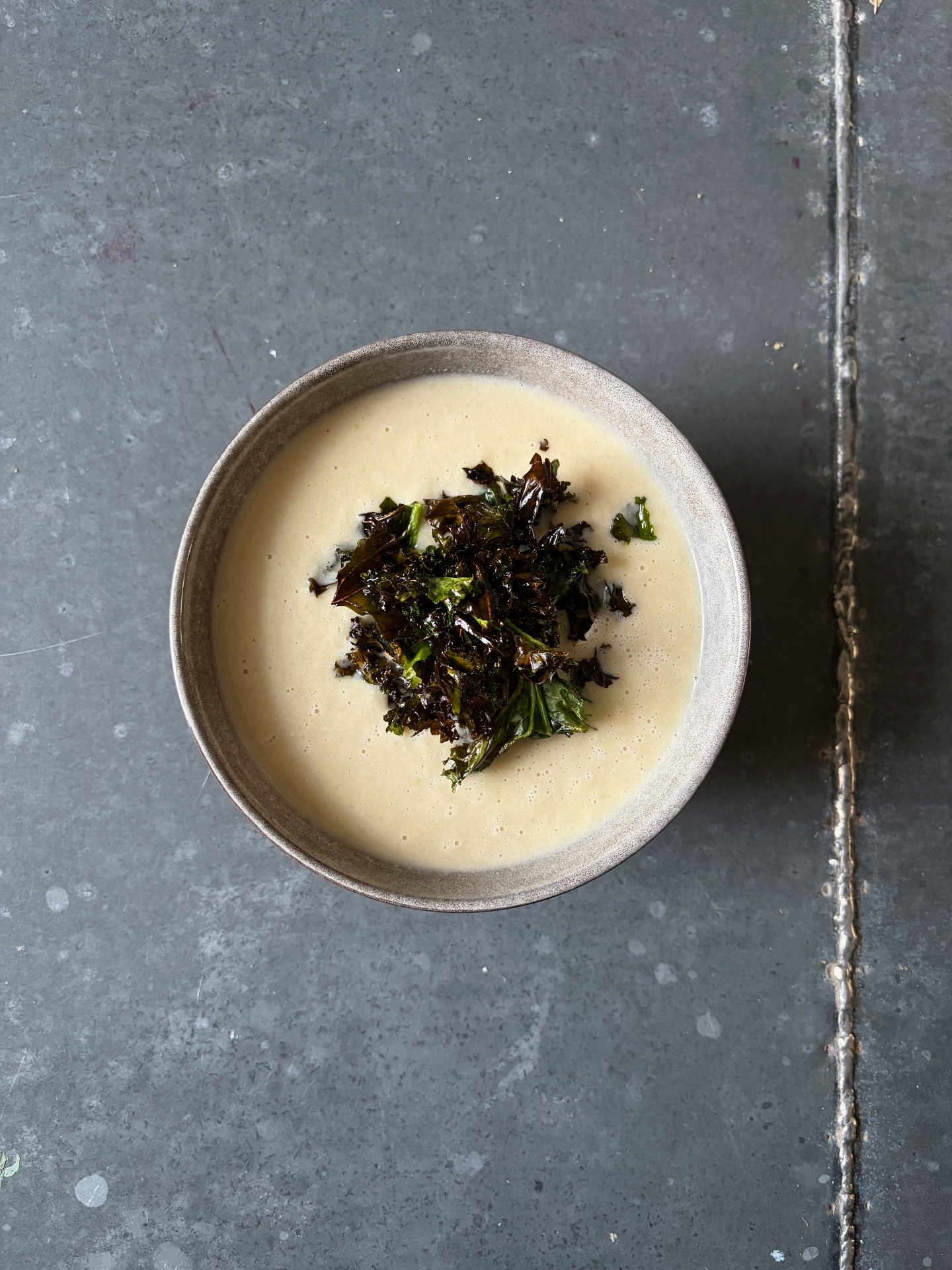 Cauliflower cheese soup