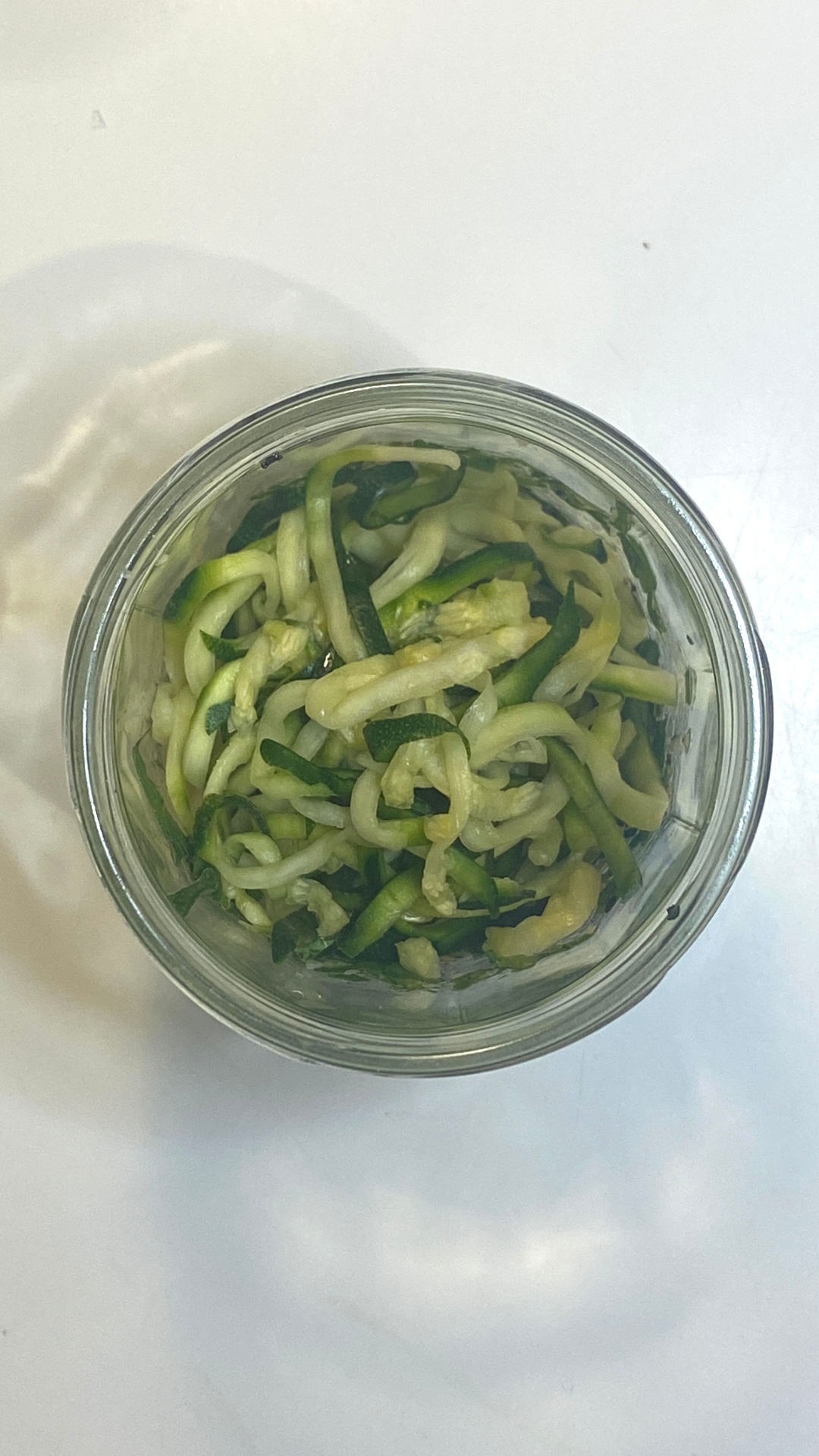 Marinated Courgette Salad